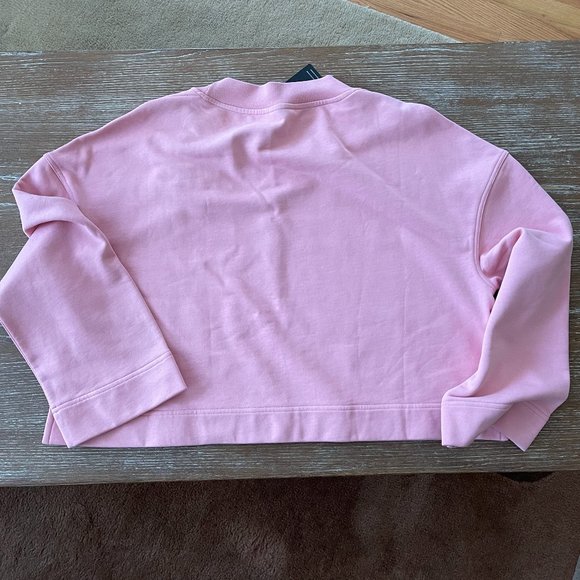 Burberry Rose Pink Cropped Sweatshirt(Brooch) L - Picture 6 of 13